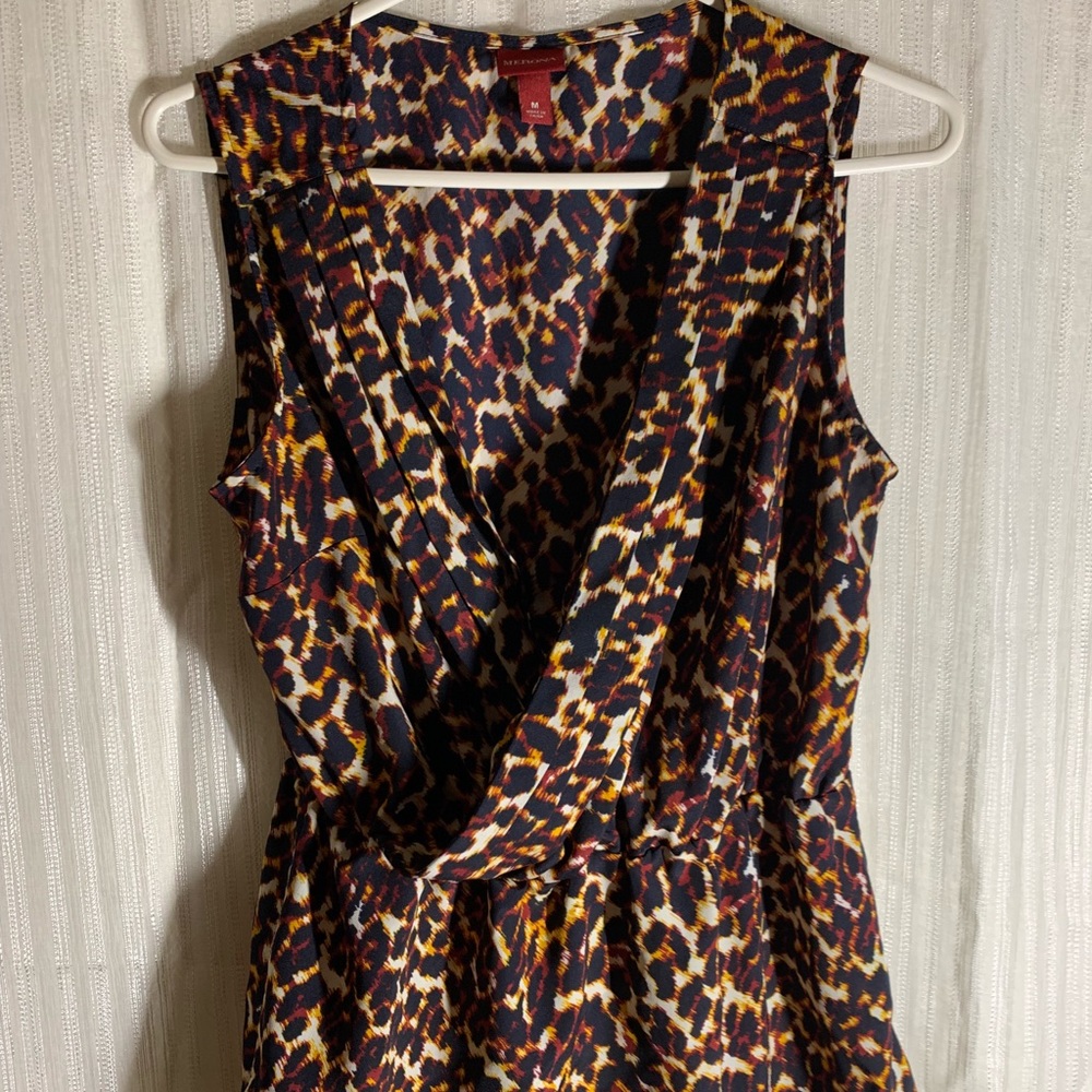 Leopard print blouse